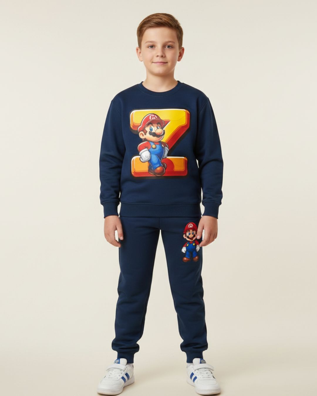 Z Mario Boys Sweatshirt & Trouser Set