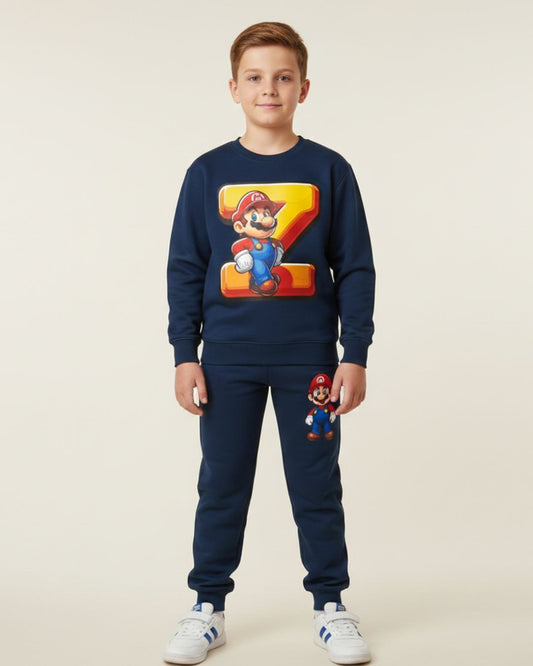 Z Mario Boys Sweatshirt & Trouser Set