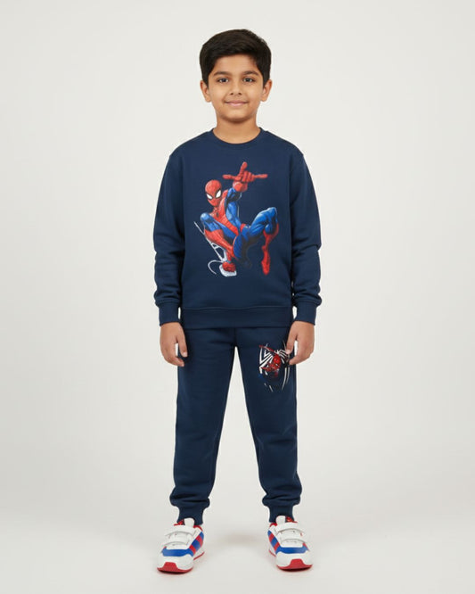 Spider Man Boys Sweatshirt & Trouser Set