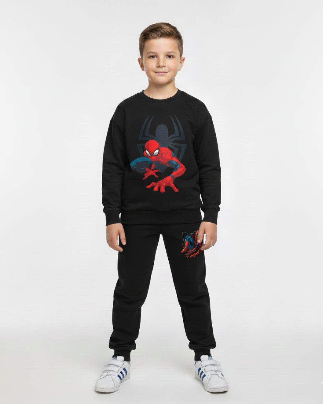 Spider Man Shadow Boys Sweatshirt & Trouser Set