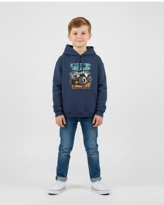 Jeep Ride Boys Premium Hoodie