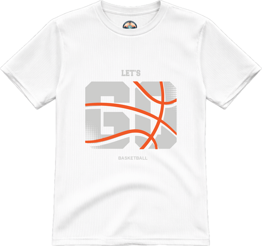 Boys Let`s GO Basket Ball Premium Tshirt