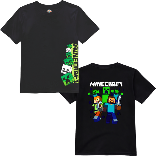 Mincraft 2 Front Back Premium T-Shirt