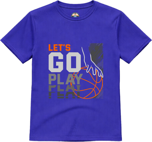 Boys Let`s GO Play Premium Tshirt