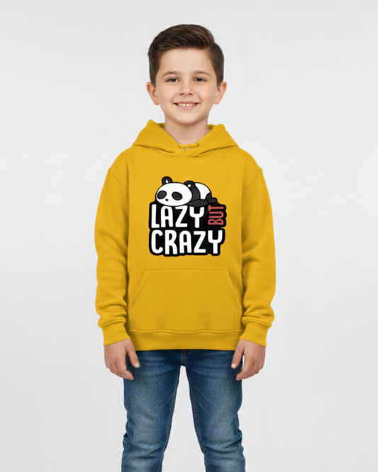 Lazy Panda Boys Hoodie