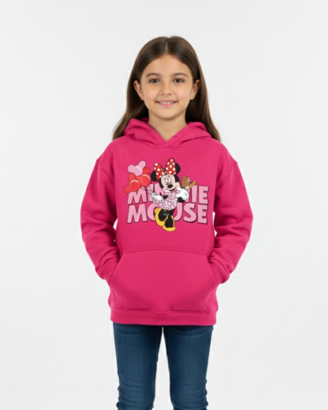 Mini Mouse Girls Premium Hoodie