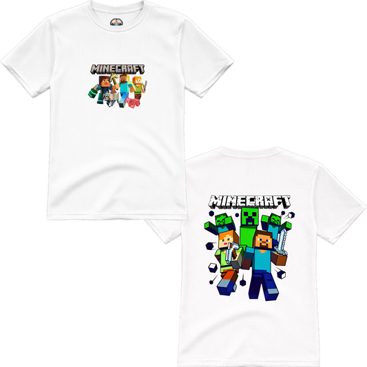 Mincraft Front Back Premium T-Shirt