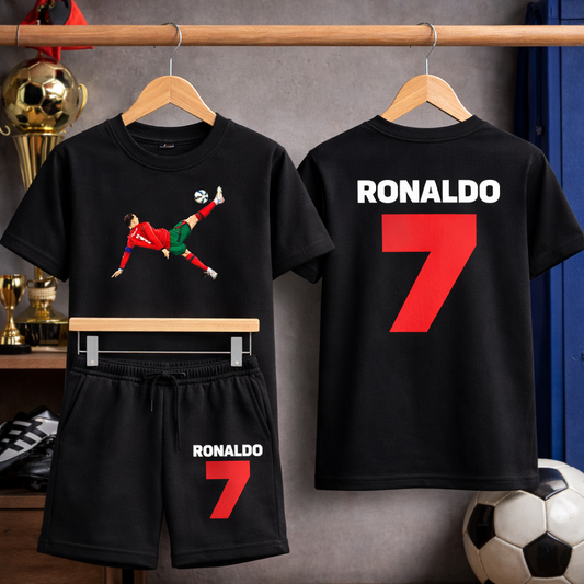 Ronaldo Back Fiip 7 Shorts Set