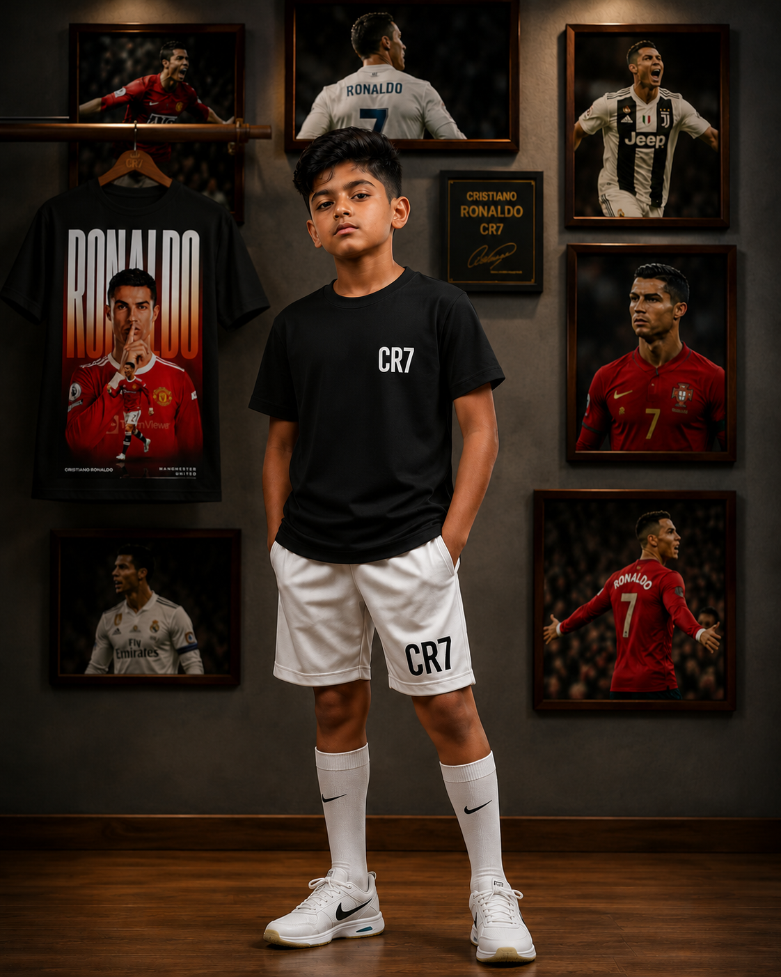 Ronaldo Signature Black/White Set