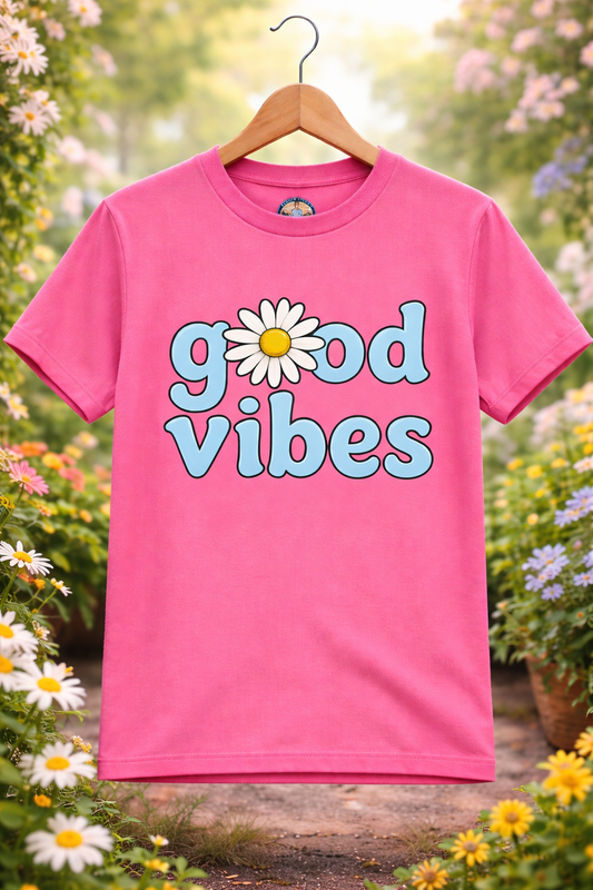 Girls Good Vibes Premium T-Shirt