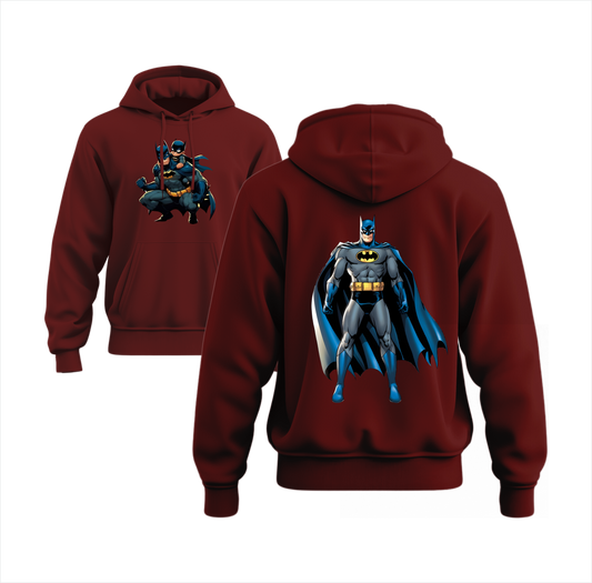 Batman Front & Back Hoodie for Boys