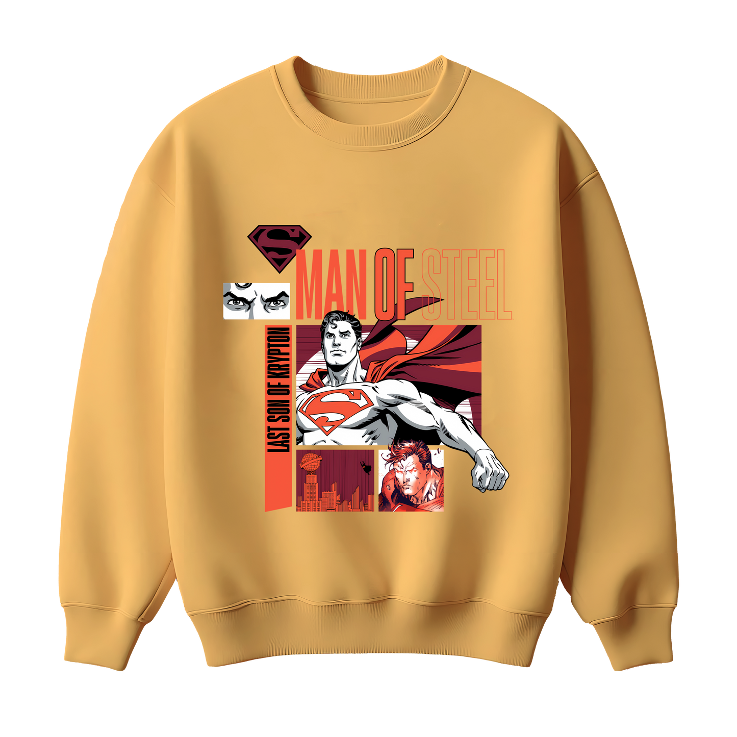 Superman Man of Steel Kids Sweatshirt