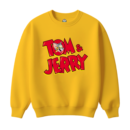 Tom and Jerry Logo Kids Sweatshirt