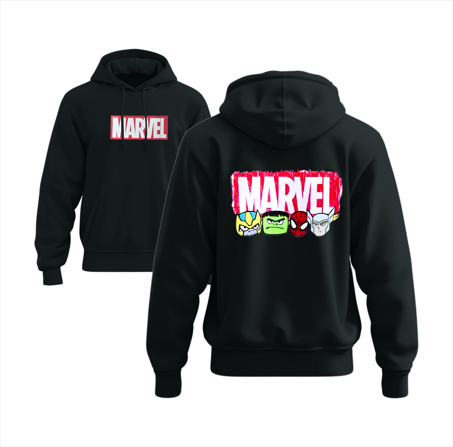 Marvel Front & Back Hoodie for Boys