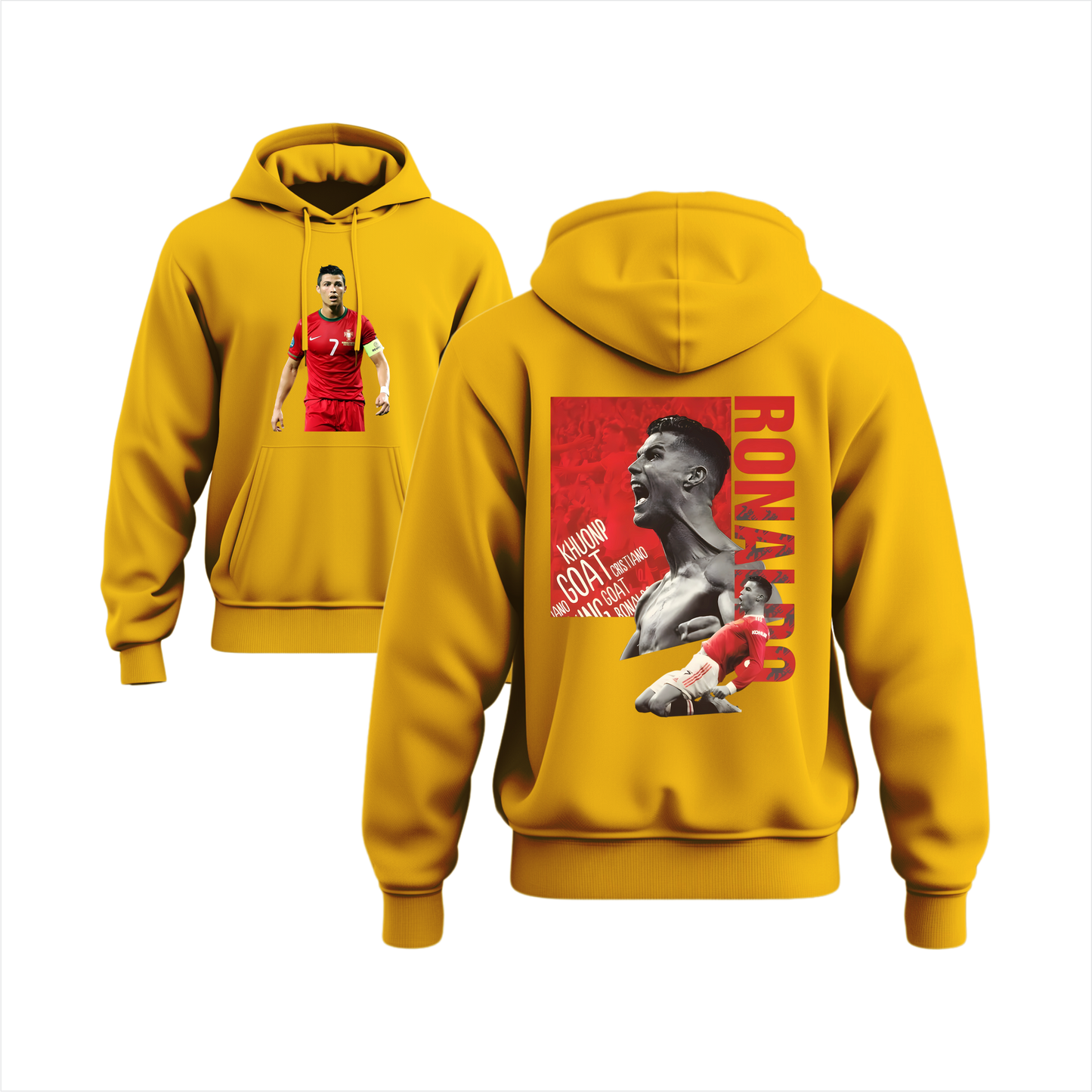 Ronaldo Graphic Boys Hodie Front & Back