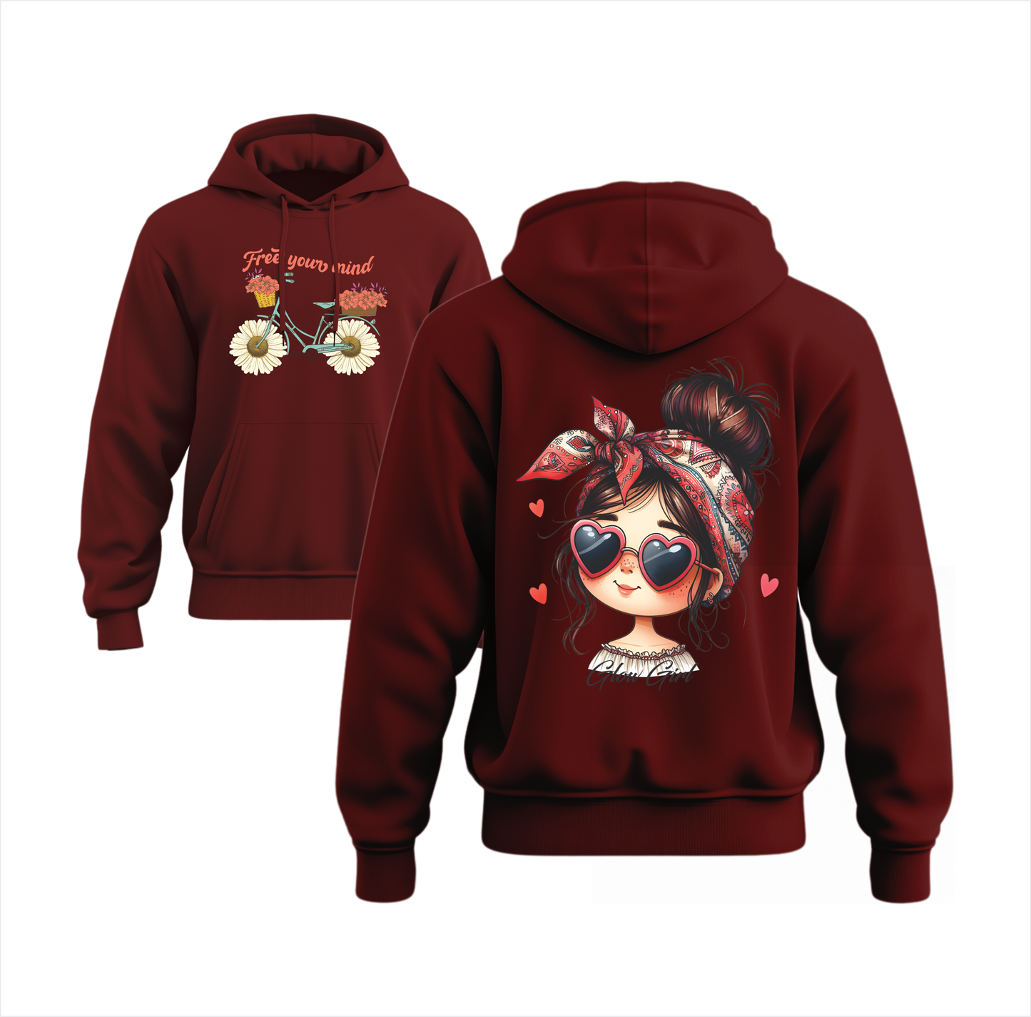 Flower Girl Hoodie for Girls