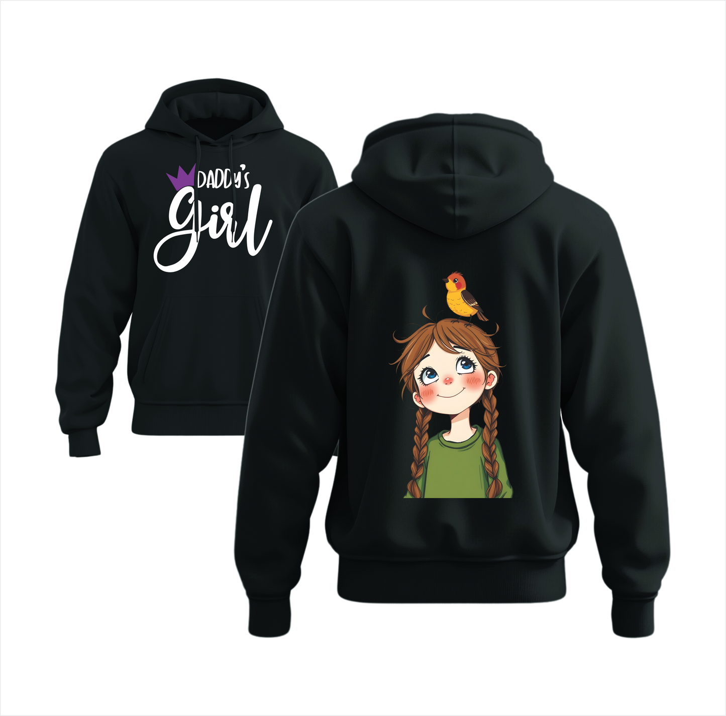 Dady`s Girl Hoodie for Girl