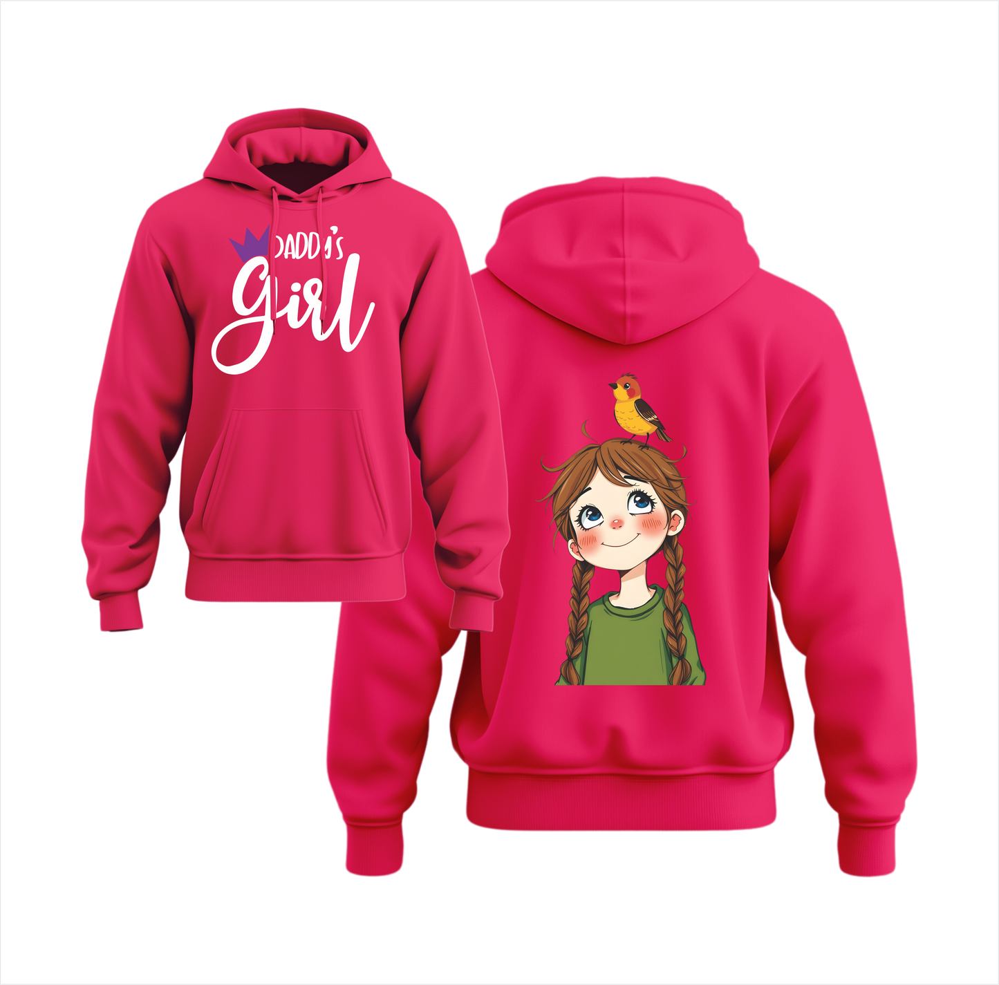 Dady`s Girl Hoodie for Girl