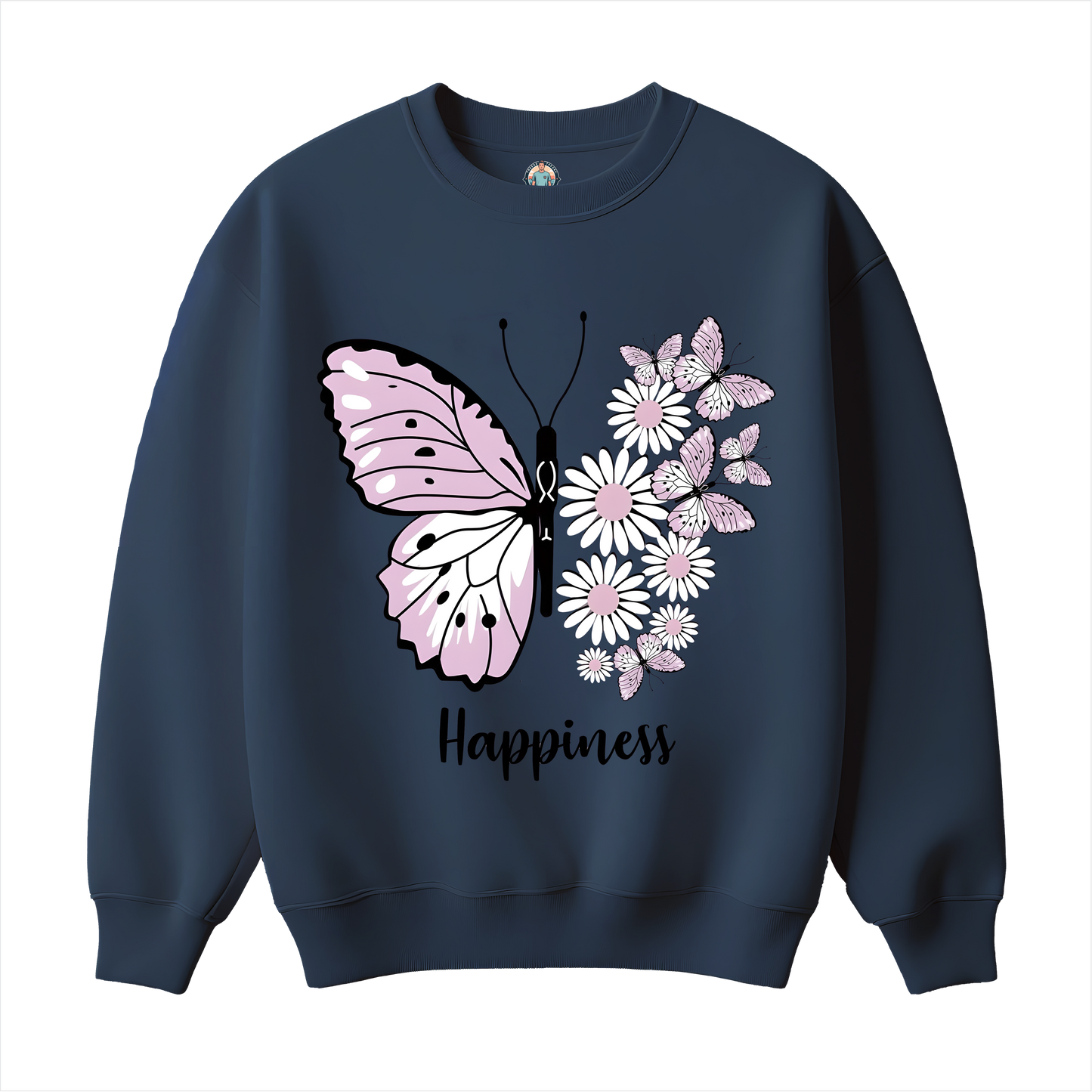 ButterFly Happiness Girls Sweatshirt