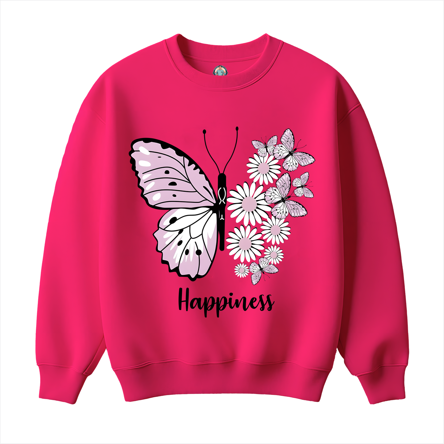 ButterFly Happiness Girls Sweatshirt