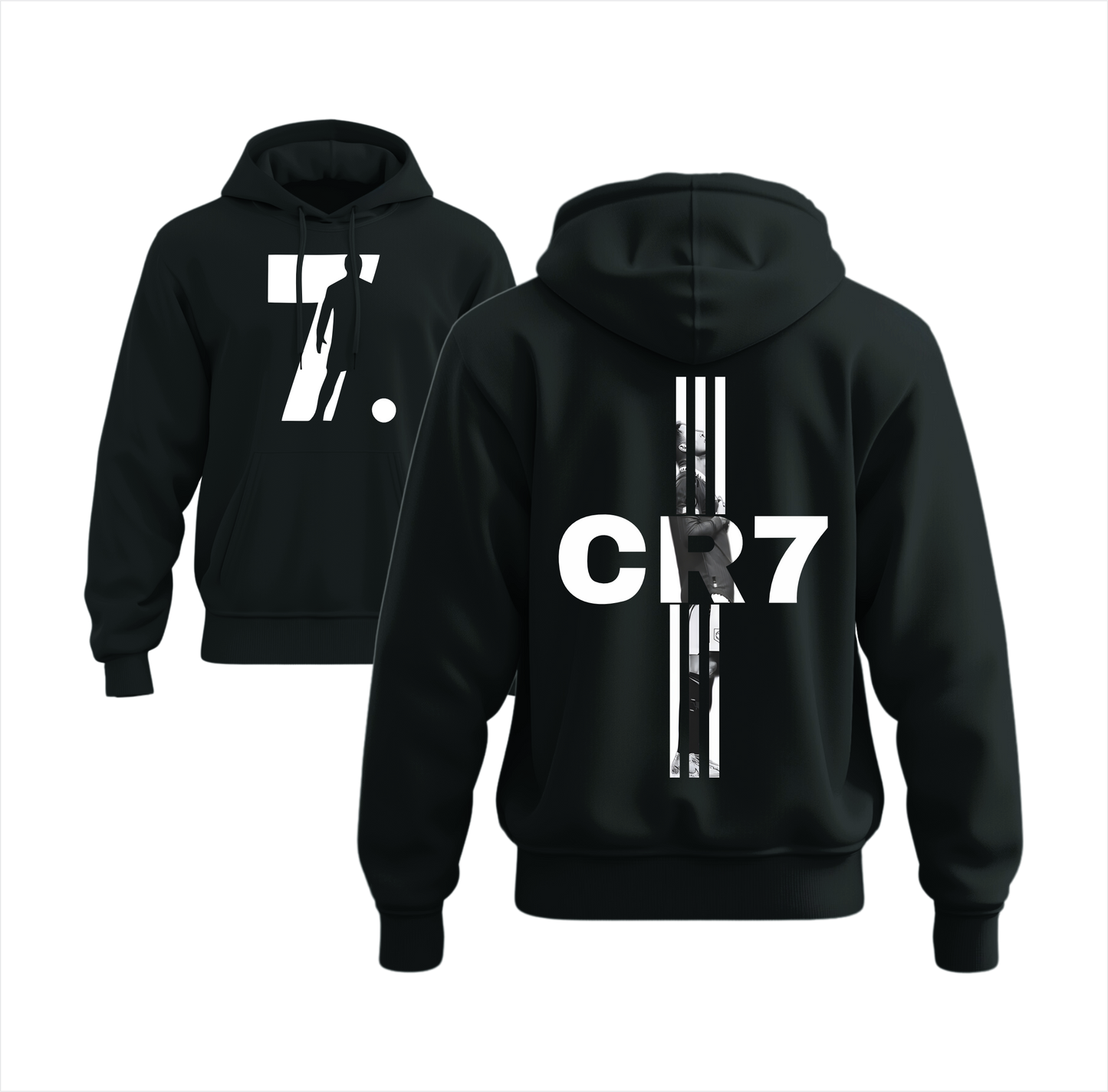 Cristiano Ronaldo CR7 Boys Hodie Front & Back