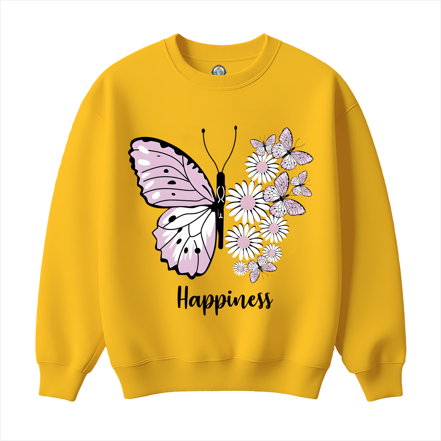 ButterFly Happiness Girls Sweatshirt