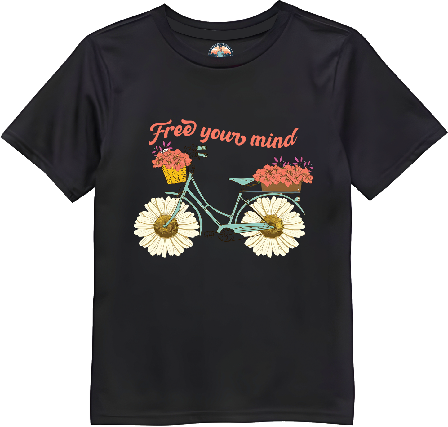Girls Floral Cycle T-Shirt