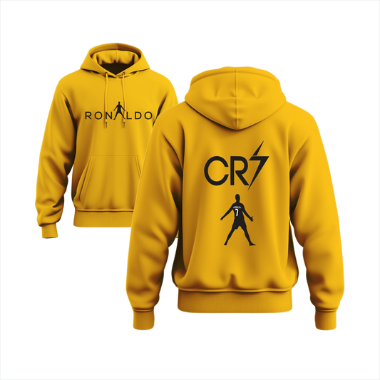 Ronaldo CR7 Thunder Boys Hodie Front & Back