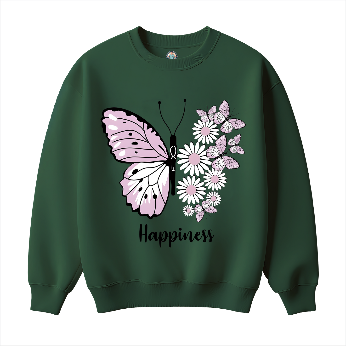 ButterFly Happiness Girls Sweatshirt