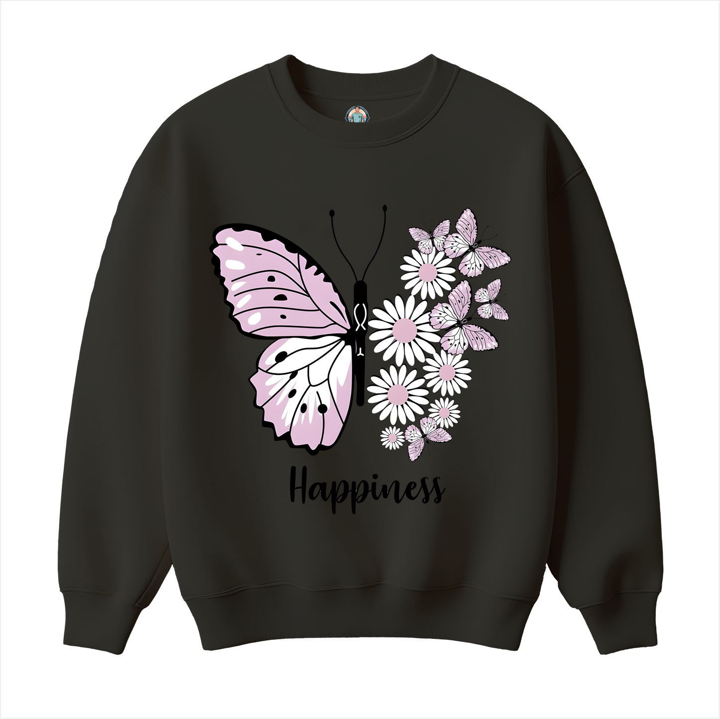 ButterFly Happiness Girls Sweatshirt