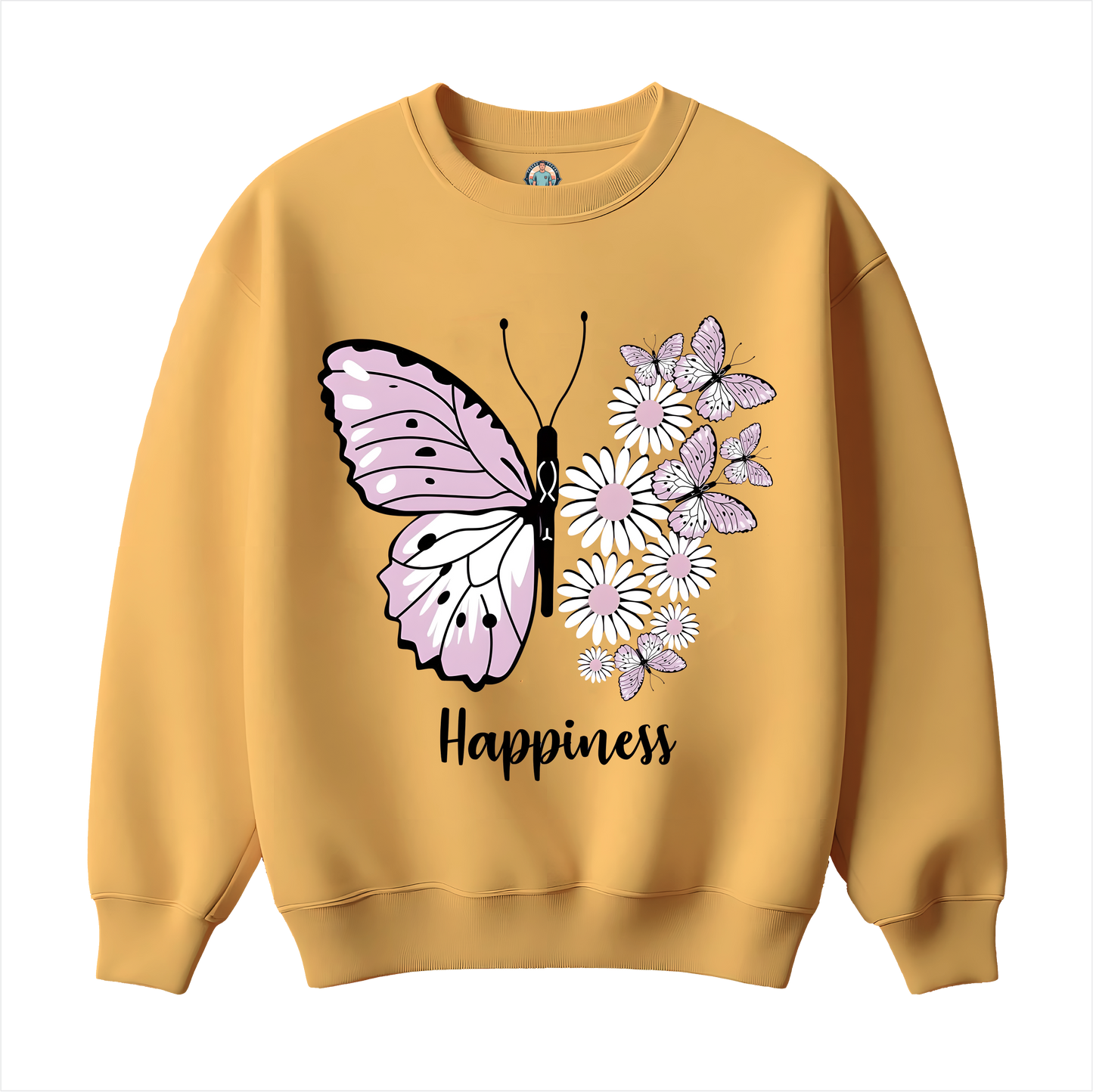 ButterFly Happiness Girls Sweatshirt