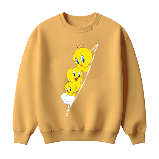 Tweety Character Printed Kids Sweatshirt