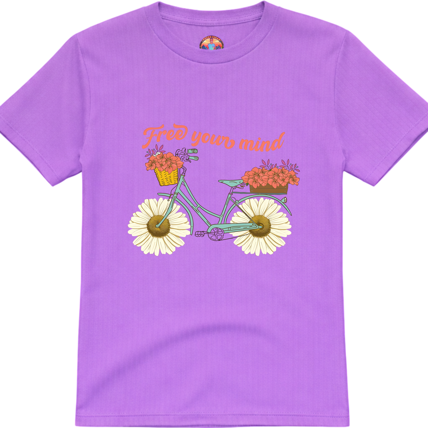 Girls Floral Cycle T-Shirt