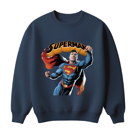 Superman Flying High Kids Sweatshirt