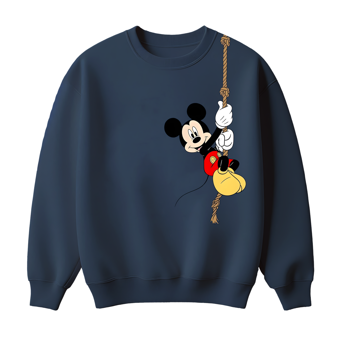 Micky Mouse Hanging Printed Kids Sweatshirt
