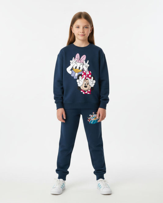 Disney Minnie and Daisy Print Sweatshirt & Trouser Set