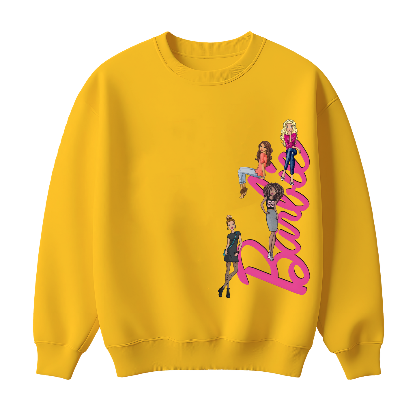 Barbie Printed Kids Sweatshirt