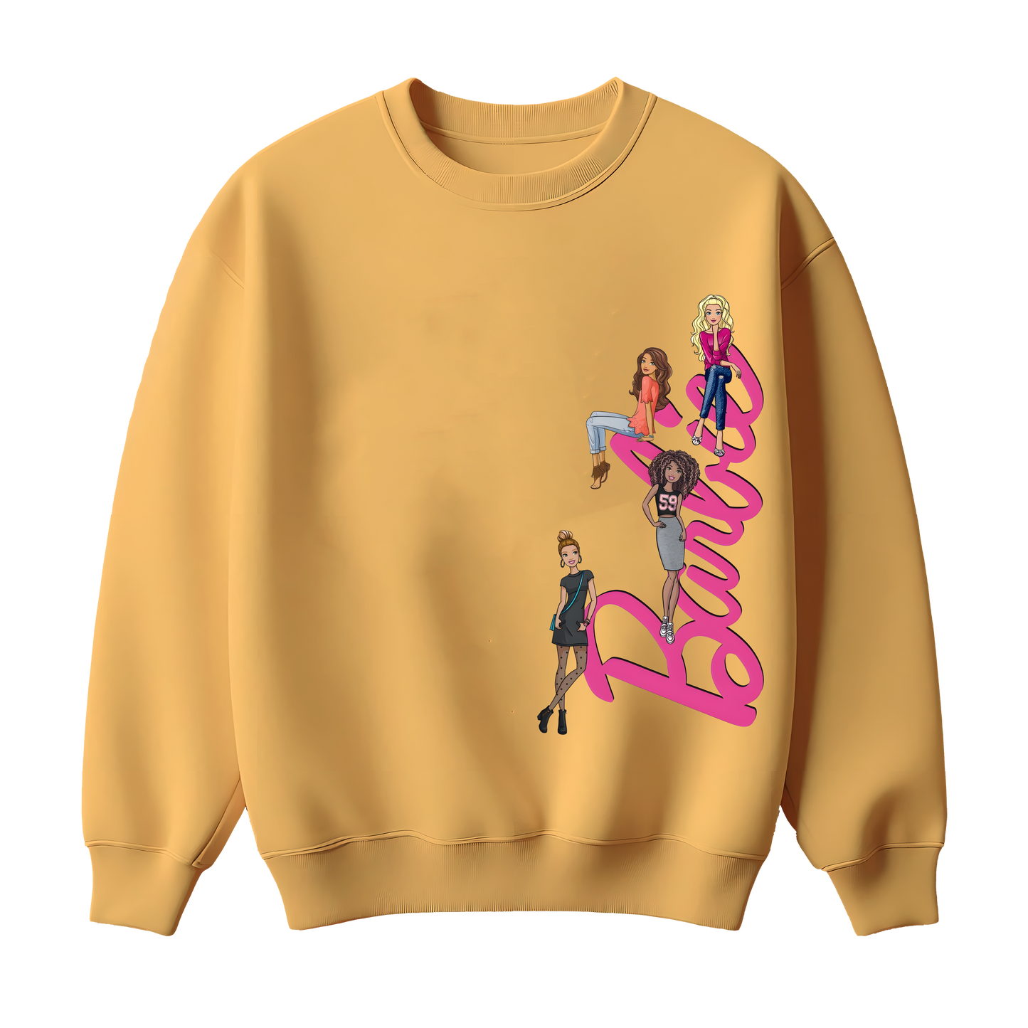 Barbie Printed Kids Sweatshirt