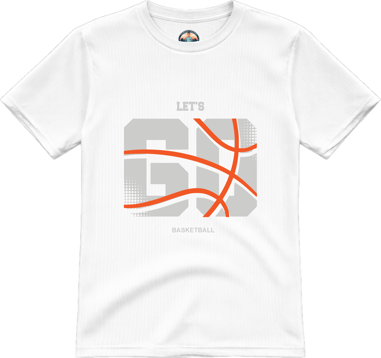Boys Let`s GO Basket Ball  Premium Tshirt