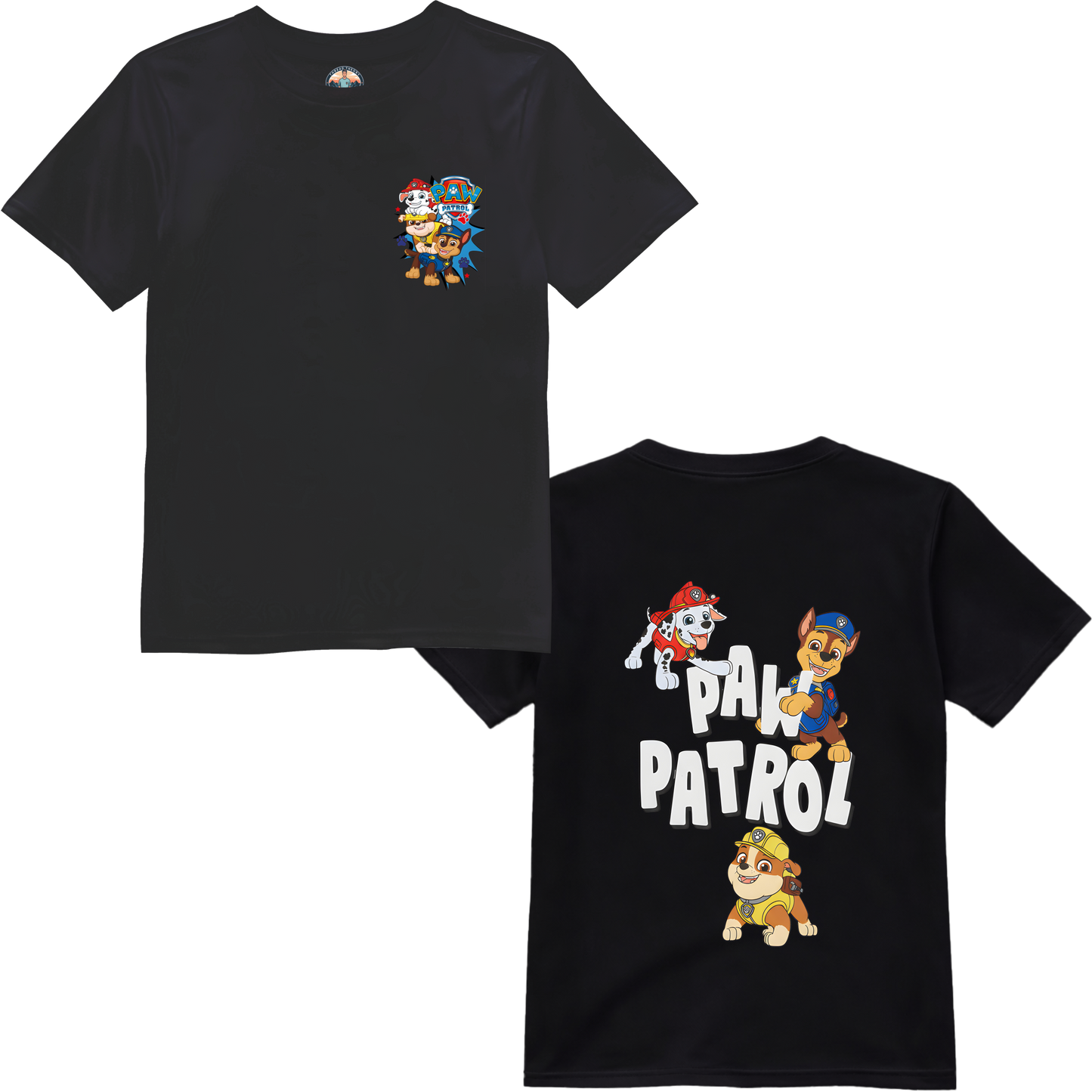 Paw Petrol Front Back Premium T-Shirt