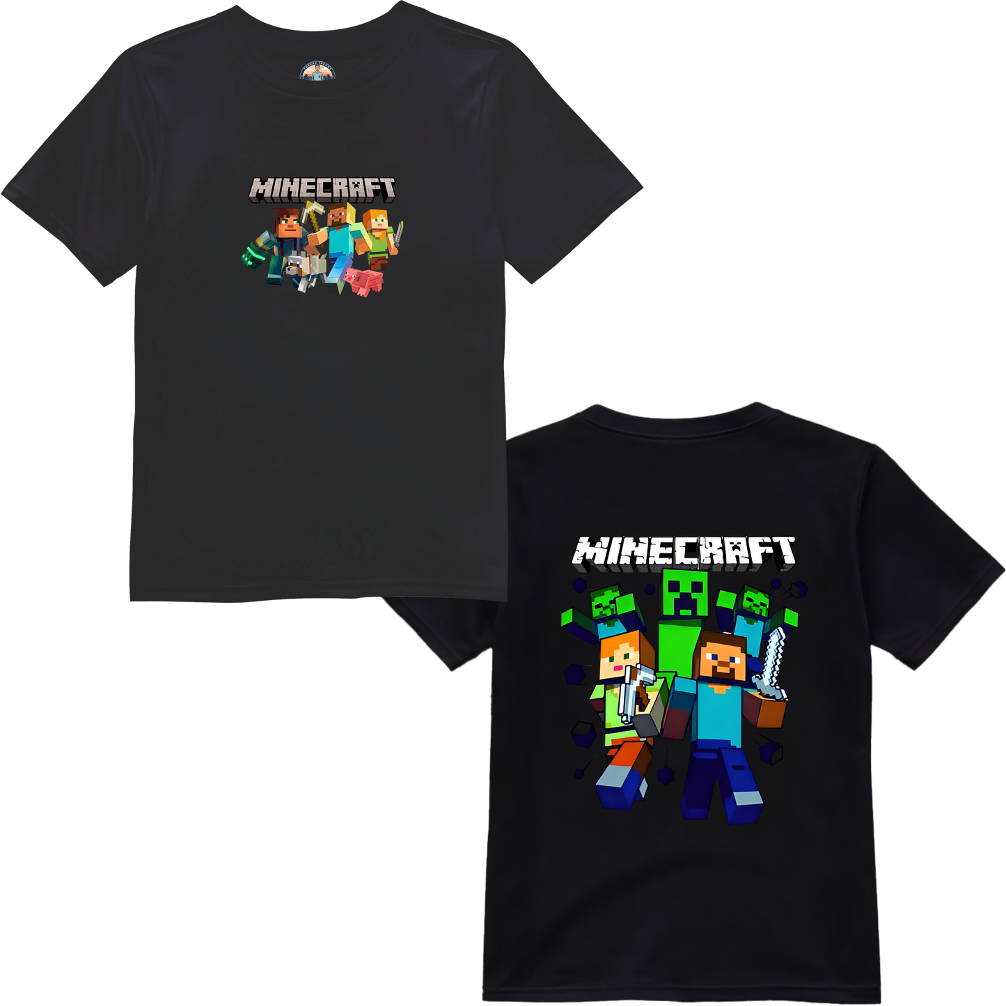 Mincraft Front Back Premium T-Shirt