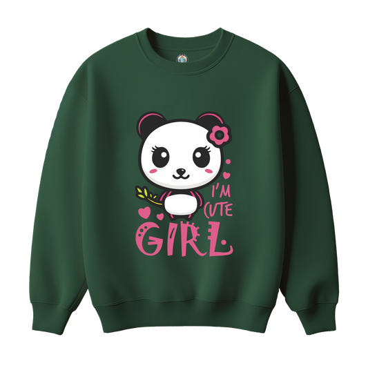 Panda Girl Kids Sweatshirt
