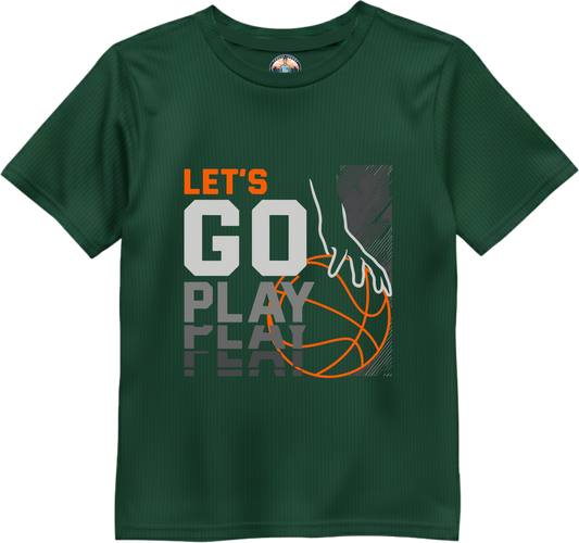 Boys Let`s GO Play  Premium Tshirt