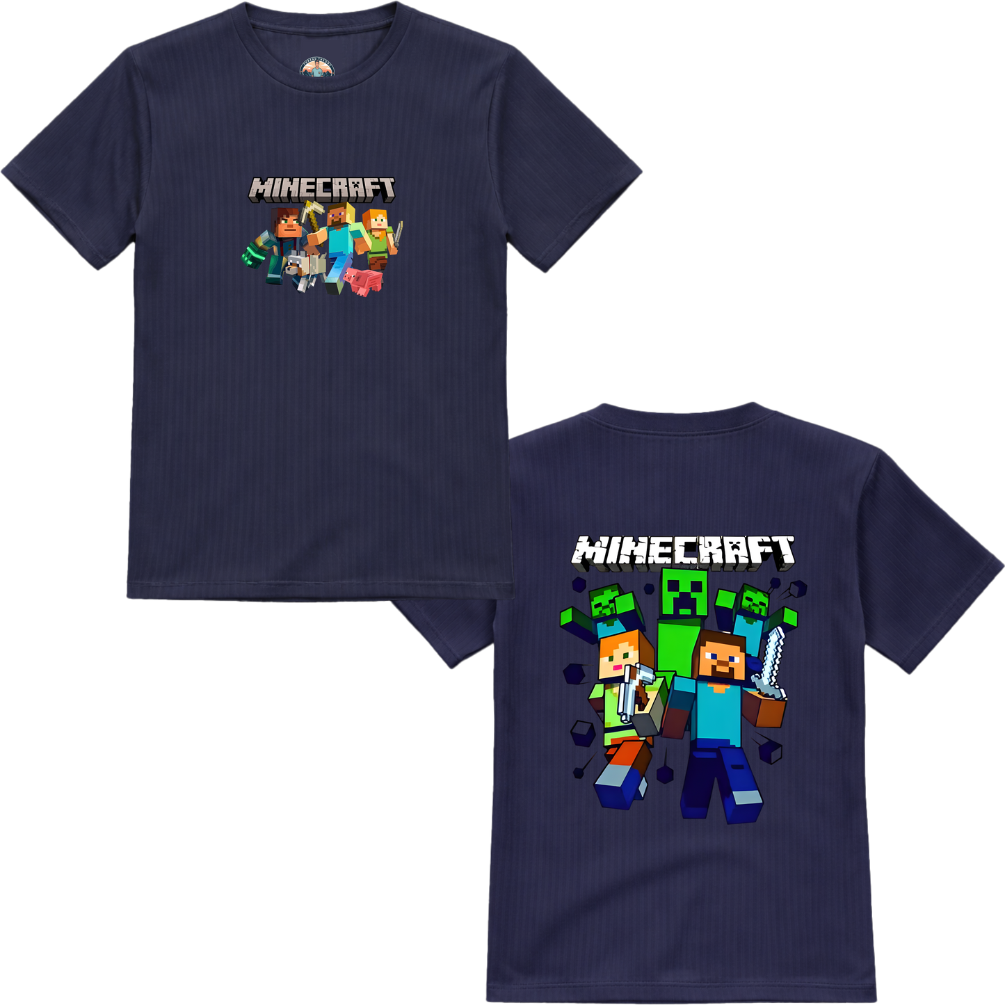 Mincraft Front Back Premium T-Shirt