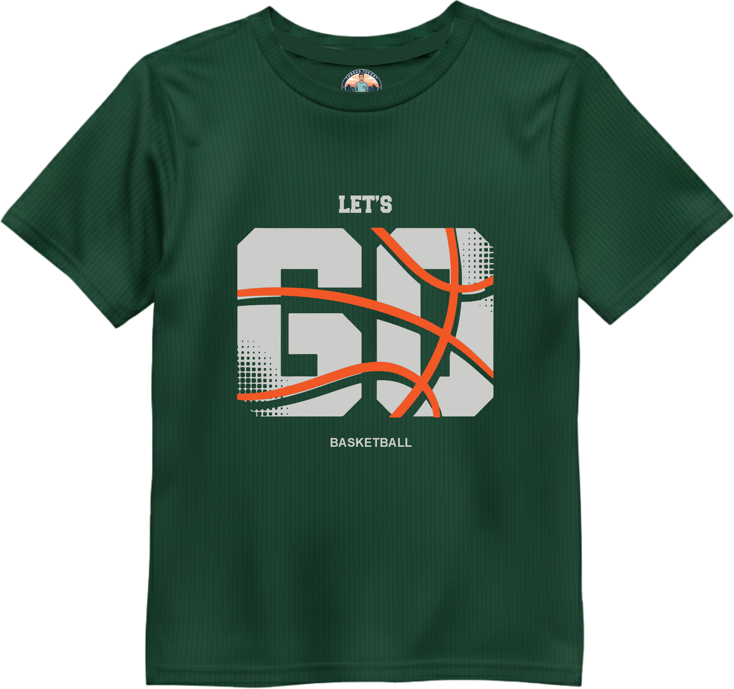Boys Let`s GO Basket Ball  Premium Tshirt