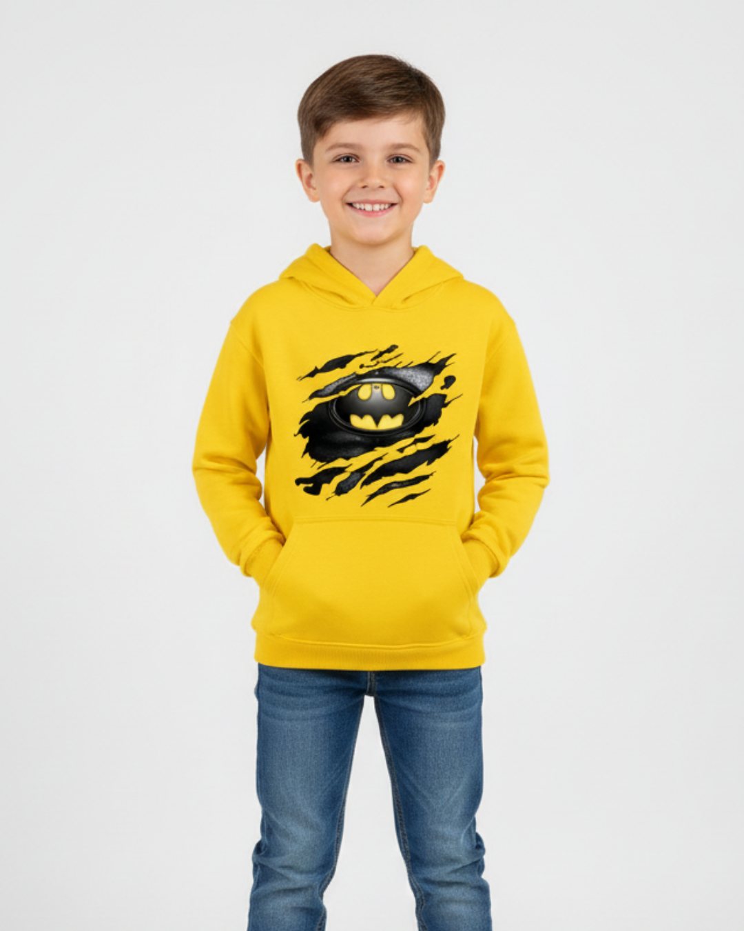 Batman Logo Boys Hoodie