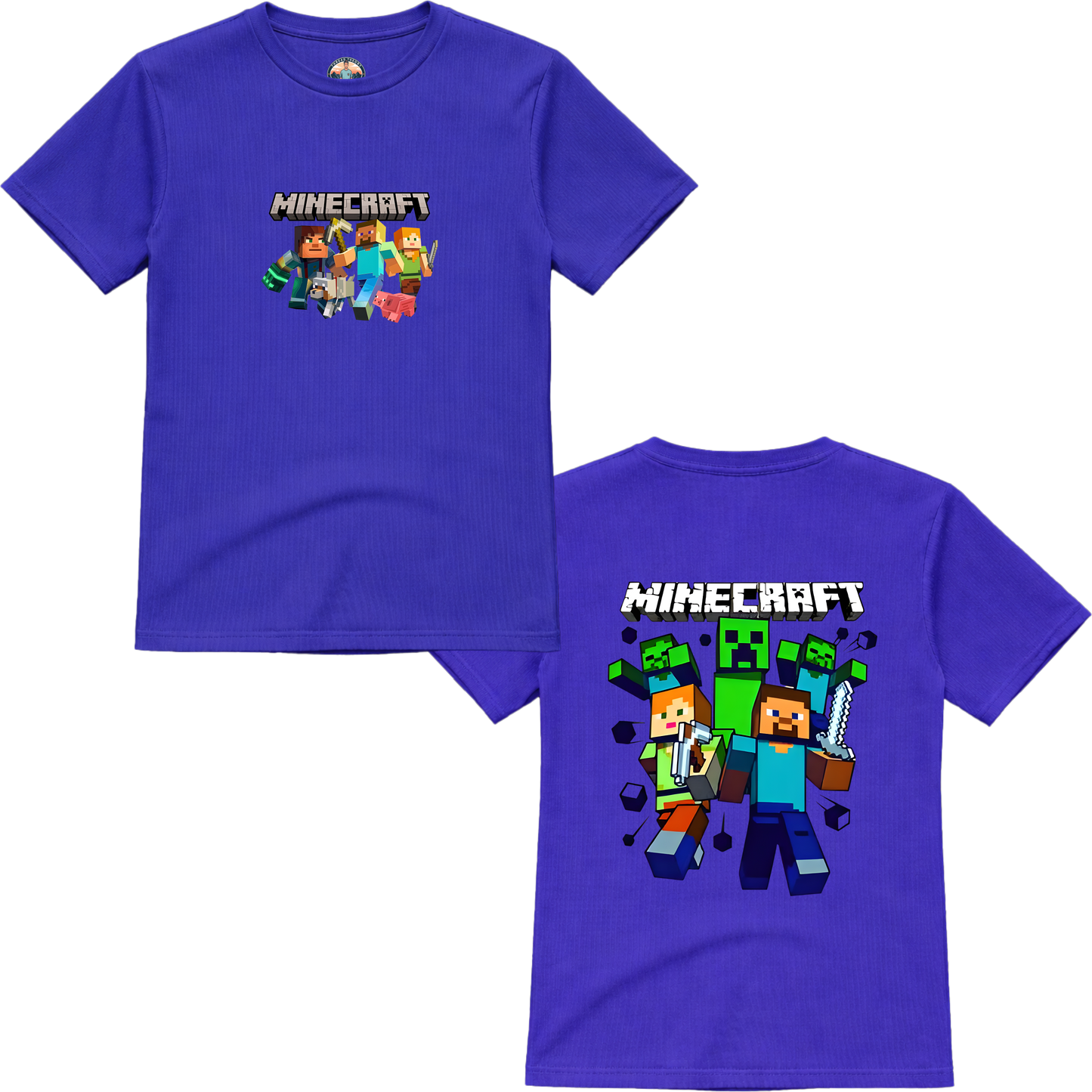 Mincraft Front Back Premium T-Shirt