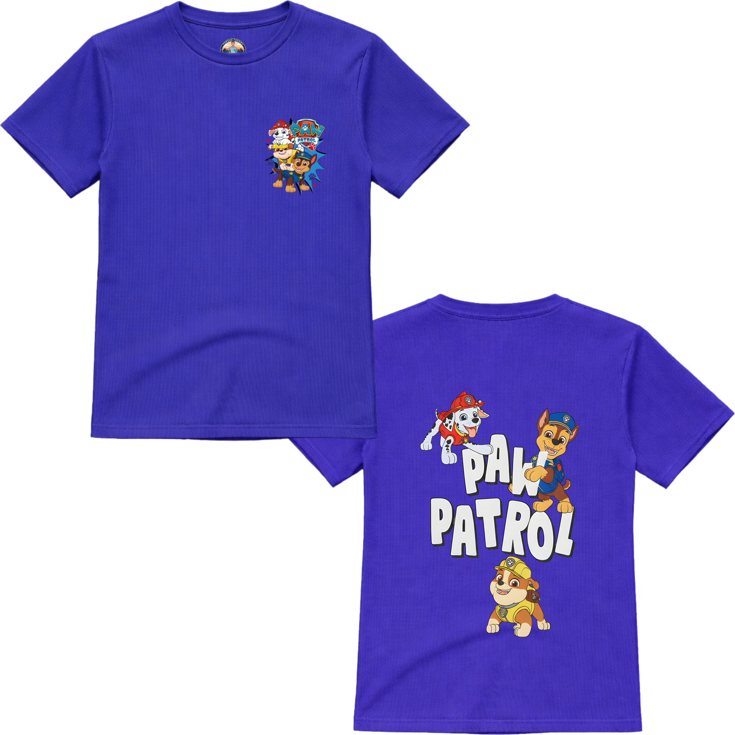 Paw Petrol Front Back Premium T-Shirt