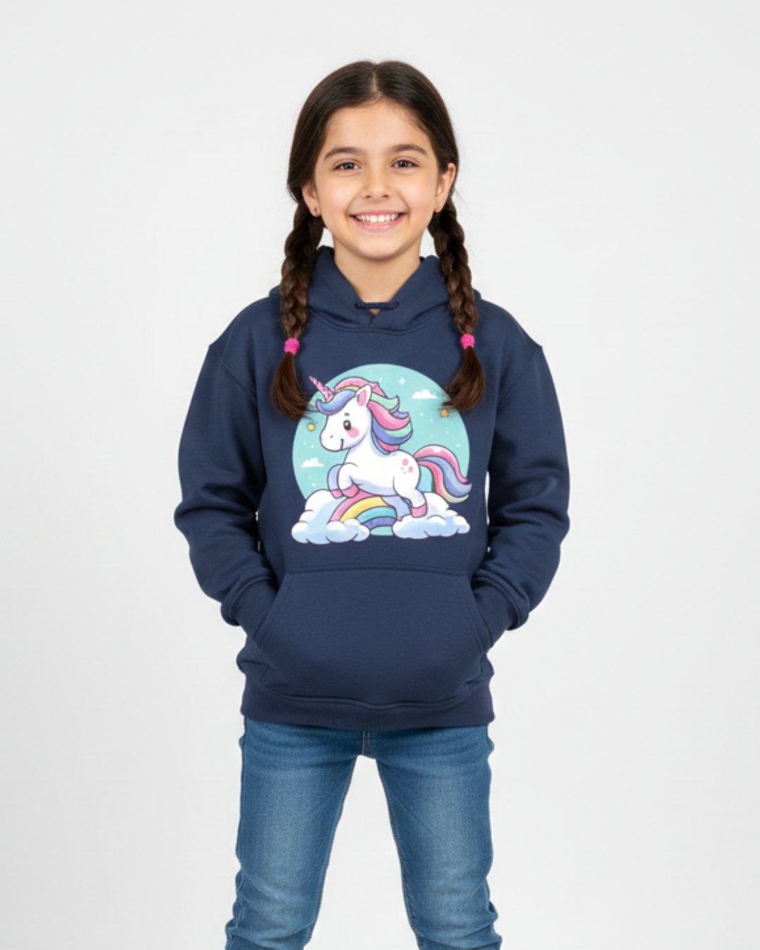 Unicorn Premium Hoodie for Girls