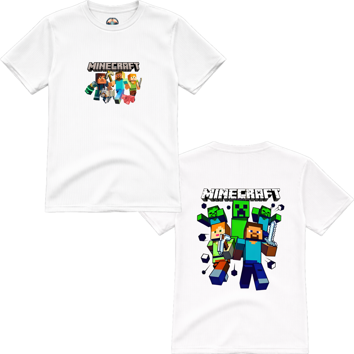 Mincraft Front Back Premium T-Shirt